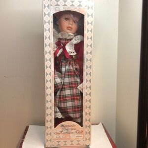 The Leonardo Collection Porcelain Doll Ellie